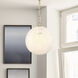 Wine Flower 1 Light 14 inch Brushed Gold Pendant Ceiling Light